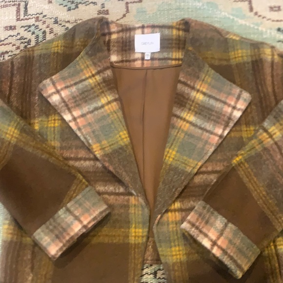 Greylin Lawrence plaid Shacket with pockets - Picture 3 of 10